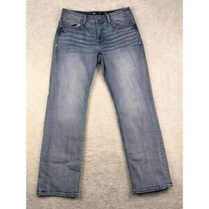 Buckle BKE Jeans Mens 31 X 32 Blue Tyler Boot Cut Distressed Medium Wash Y2K